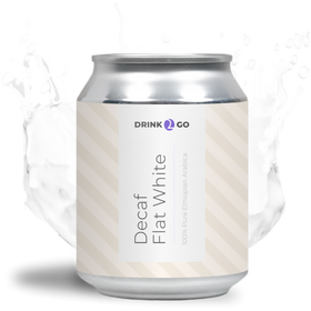 Банка кофе Декаф Флэт Уайт.