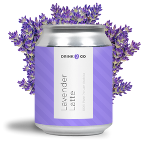 Банка кофе Лавандовый Латте.